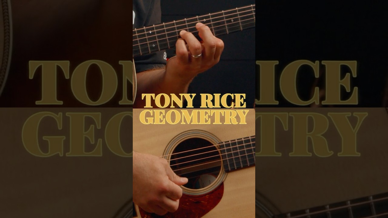 Tony Rice Geometry: Stiff Picking vs Fluid Sweeps 🎸