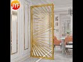 stainless steel laser cut screen partition and room divider