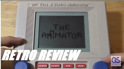 Retro Review: Etch A Sketch Animator (Digital) - 1986?!