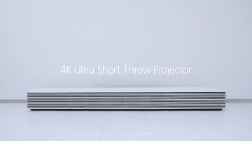 4K Ultra Short Throw Projector - product overview