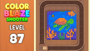 Cube Breaker level 87 | Color Blaze Shooter level 87 solution