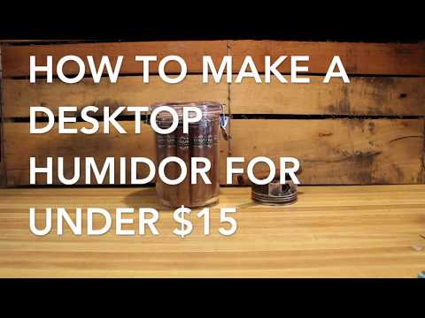 ভিডিও: একটি DIY Humidor করার 3 উপায়