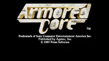 Armored Core (PSX) CG Intro and Attract Demo (60FPS)