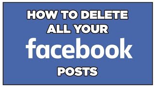 How delete all Facebook timeline Post just one click