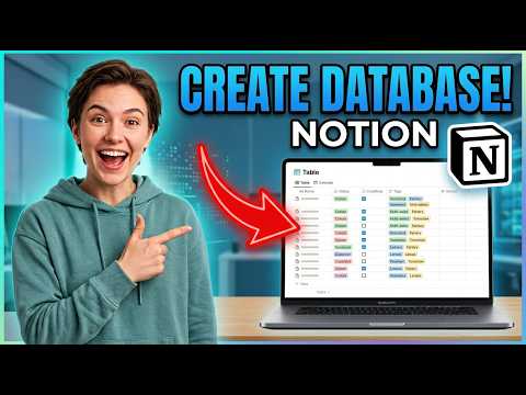 How to Create Databases in Notion
