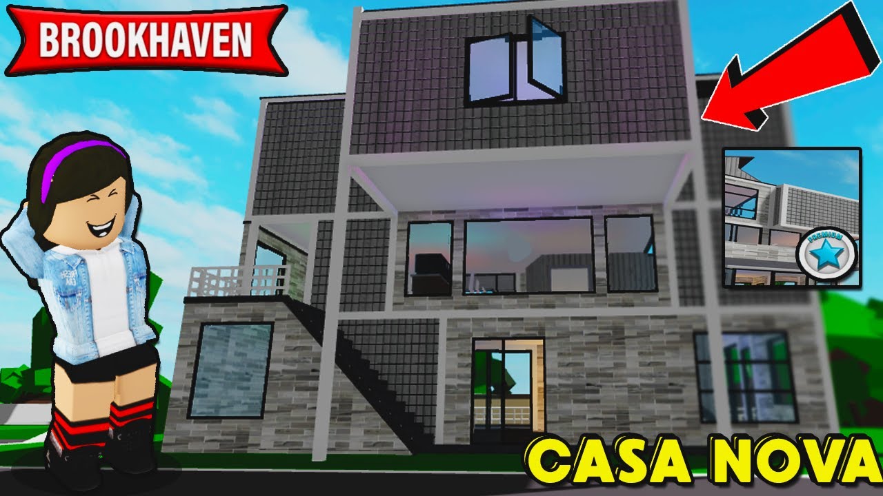 A Nova Casa Do Brookhaven Rp Roblox Youtube - jogos de casas no roblox