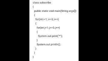 #Star pattern program #1 #shorts