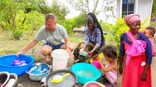 African Village Kenya Morning Routine