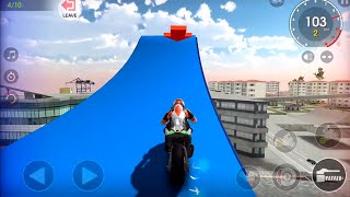 Real Bike Simulator - Bike Stunts Open World - Xtreme Motorbikes Android iOS Gameplay screenshot 1