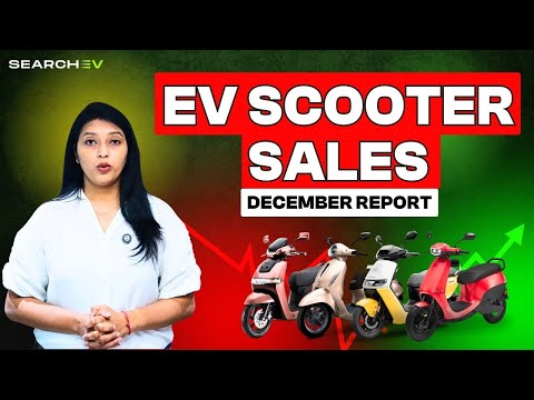 Top 10 EV Scooter Sales in India ⚡️| December 2025 EV Sales report | OLA Electric Drops! | SearchEV