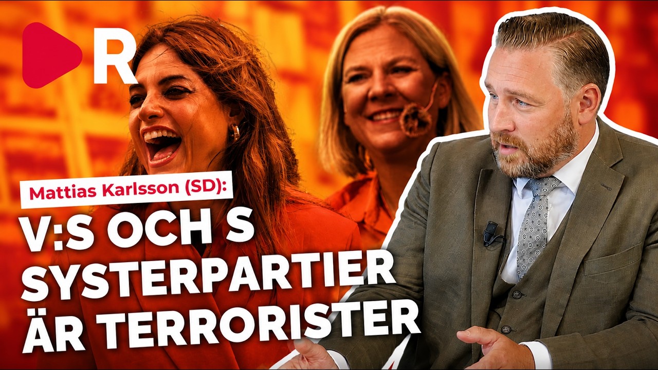 Mattias Karlsson (SD): Så stora är vänsterns kopplingar till terrorism