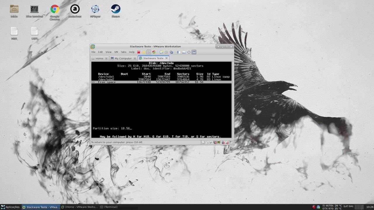 Instalando Slackware 14.2 em GRUB modo UEFI ou MBR - YouTube