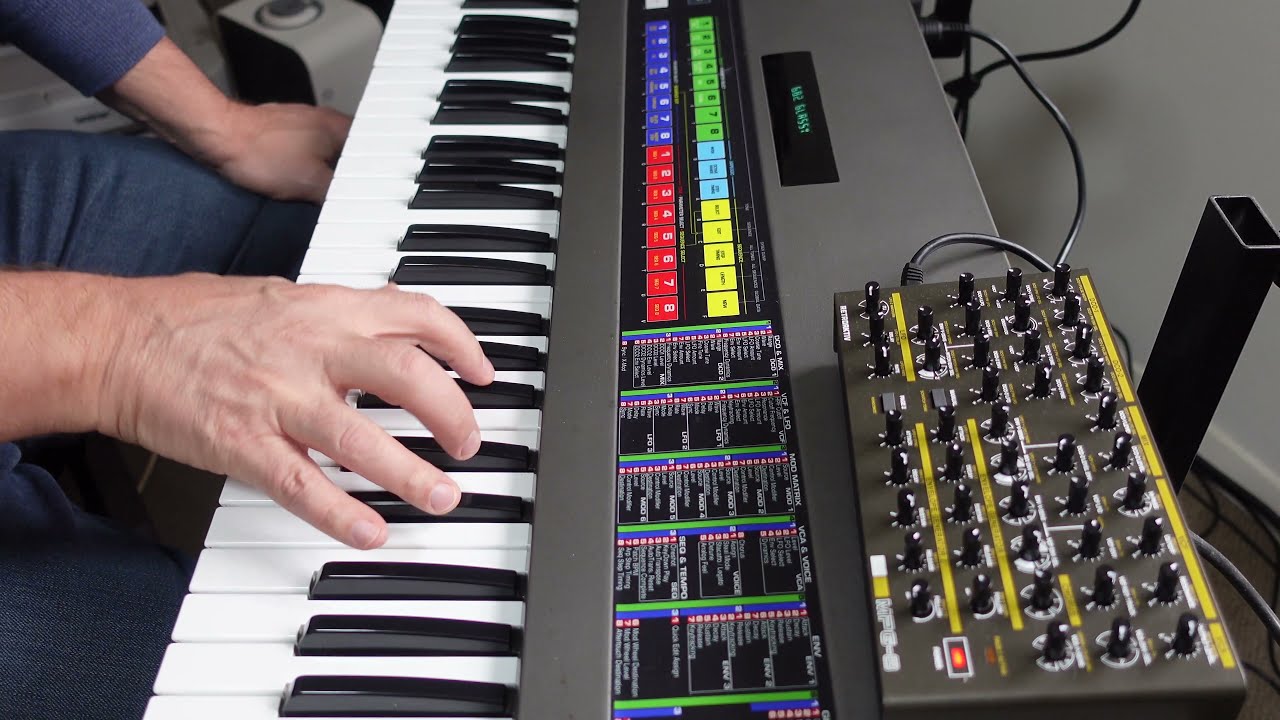 Roland JX-8P with KIWI upgrade - KIWI-8P - YouTube
