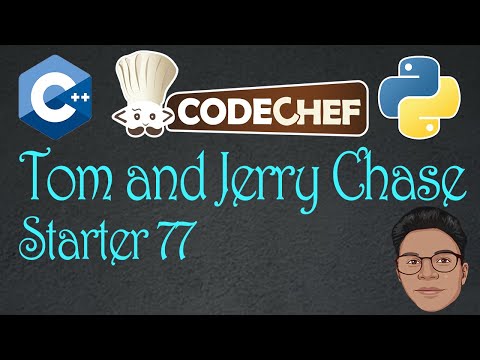 Tom and Jerry Chase codechef solutions || Starter 77 codechef solutions || CPP || Rapid coders