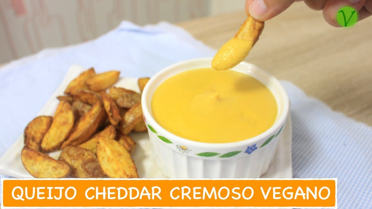 QUEIJO CHEDDAR CREMOSO VEGANO (SEM POLVILHO/SEM AGAR AGAR) #610 | Receitas da Mussinha