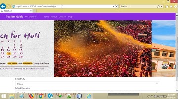 Tourism Guide Project JSP Servlet  |  By Pankaj Panjwani