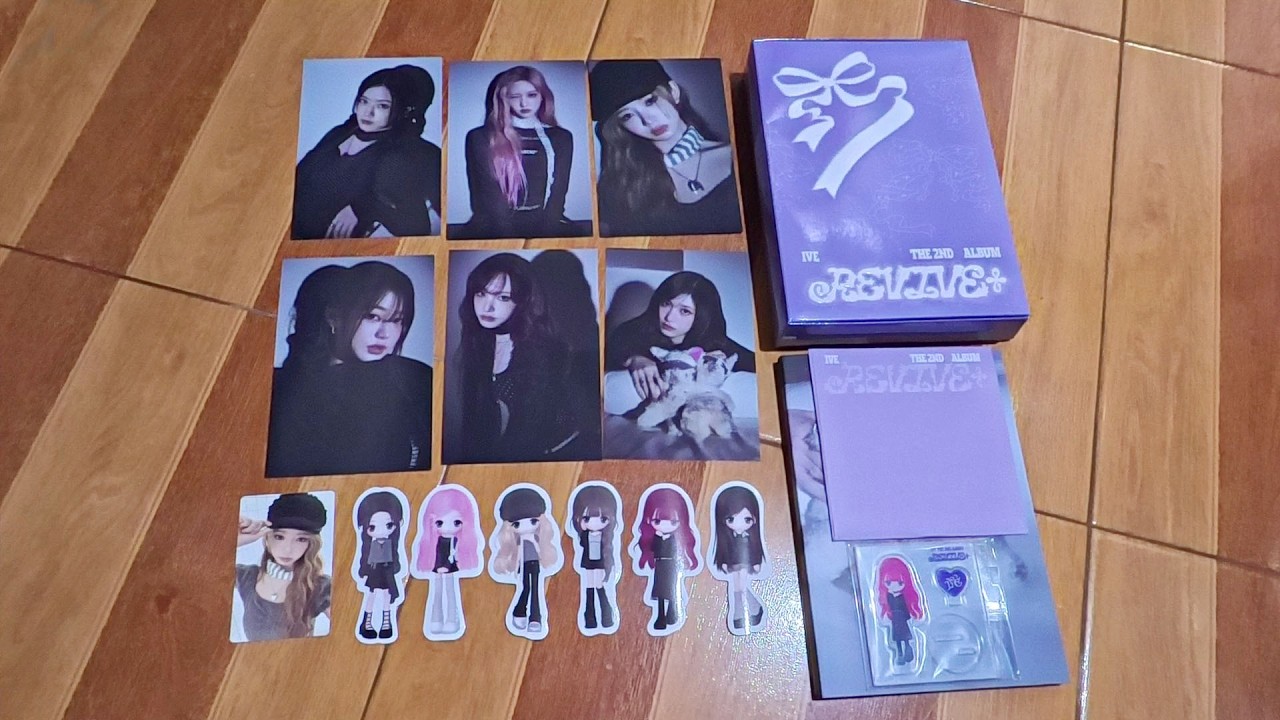 IVE 2nd Album [REVIVE+] (Loved IVE Version) Unboxing - YouTube