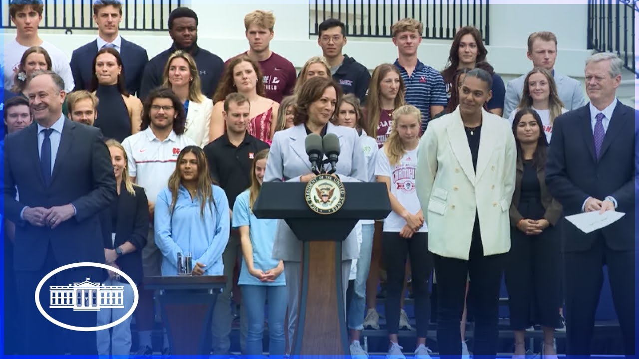 Vice President Harris Hosts College Athlete Day at the White House