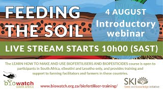 Introduction to Regenerating agricultural systems through bio-inputs