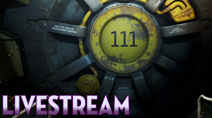 Fallout 4 PC [Stealth Gameplay] Livestream 1 - Wasteland Exploration