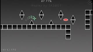 "A Spark in the Dark" by me (Easy-Medium Demon Layout) | Geometry Dash