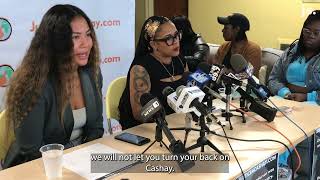 A trans woman was killed in Milwaukee. Her family speaks out at press conference.
