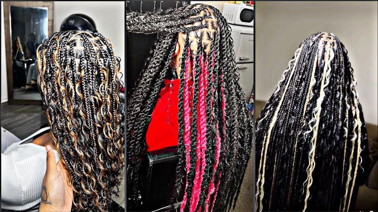 Braids inspo compilation #viralvideo #braidhairstyles