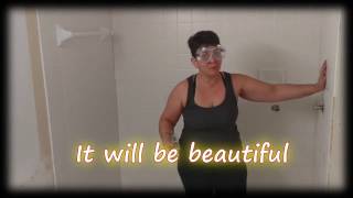 Rookie Shower Demolition W Steve And Katrina Of Coldwell Banker In Venice Florida