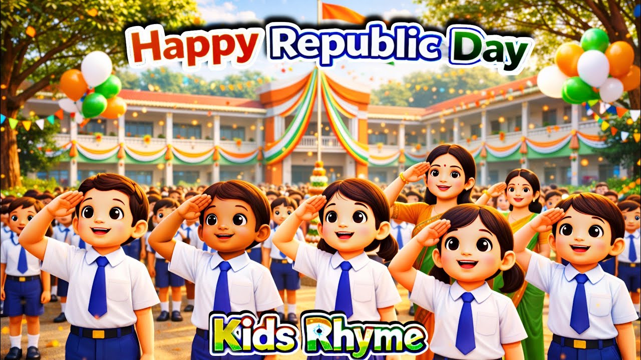 «Счастливого Дня Республики» | Детские стишки | Рифмы | дети | детские песенки | Английские стишк...