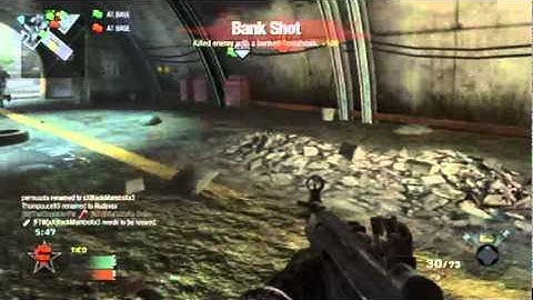 Call of Duty Black Ops CTF Grid 2 Bankshots in 1 Game