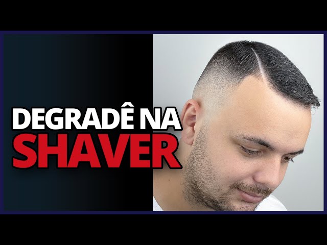 Diferença entre degrade da zero para o navalhado! Saca só?! #barbersho