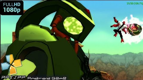 Ben 10: Protector of Earth - PSP Playthrough 1080p Grand Canyon PPSSPP Android PART 1