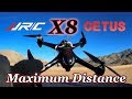 DISTANCE TEST!!!  JJRC X8 Cetus👍👍