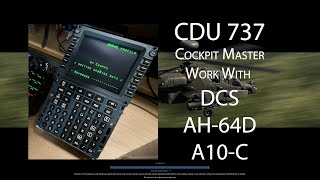 CDU 737 Cockpitmaster with DCS  A10C and AH64D screenshot 3