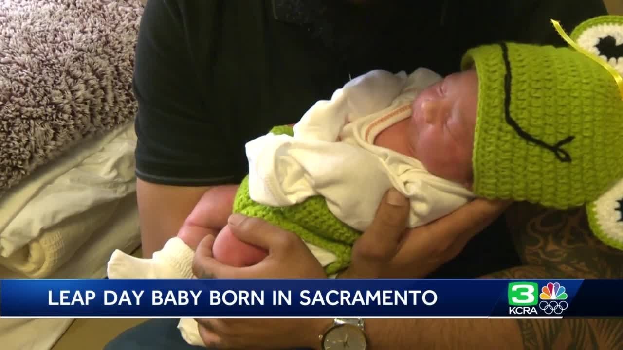 Sacramentoarea leap day baby shares birthday with dad YouTube