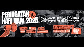 Download Lagu [Part 4] Peringatan Hari HAM 2025 | Katrastofe Hak Asasi Manusia dan Urgensi Politik Kewargaan MP3