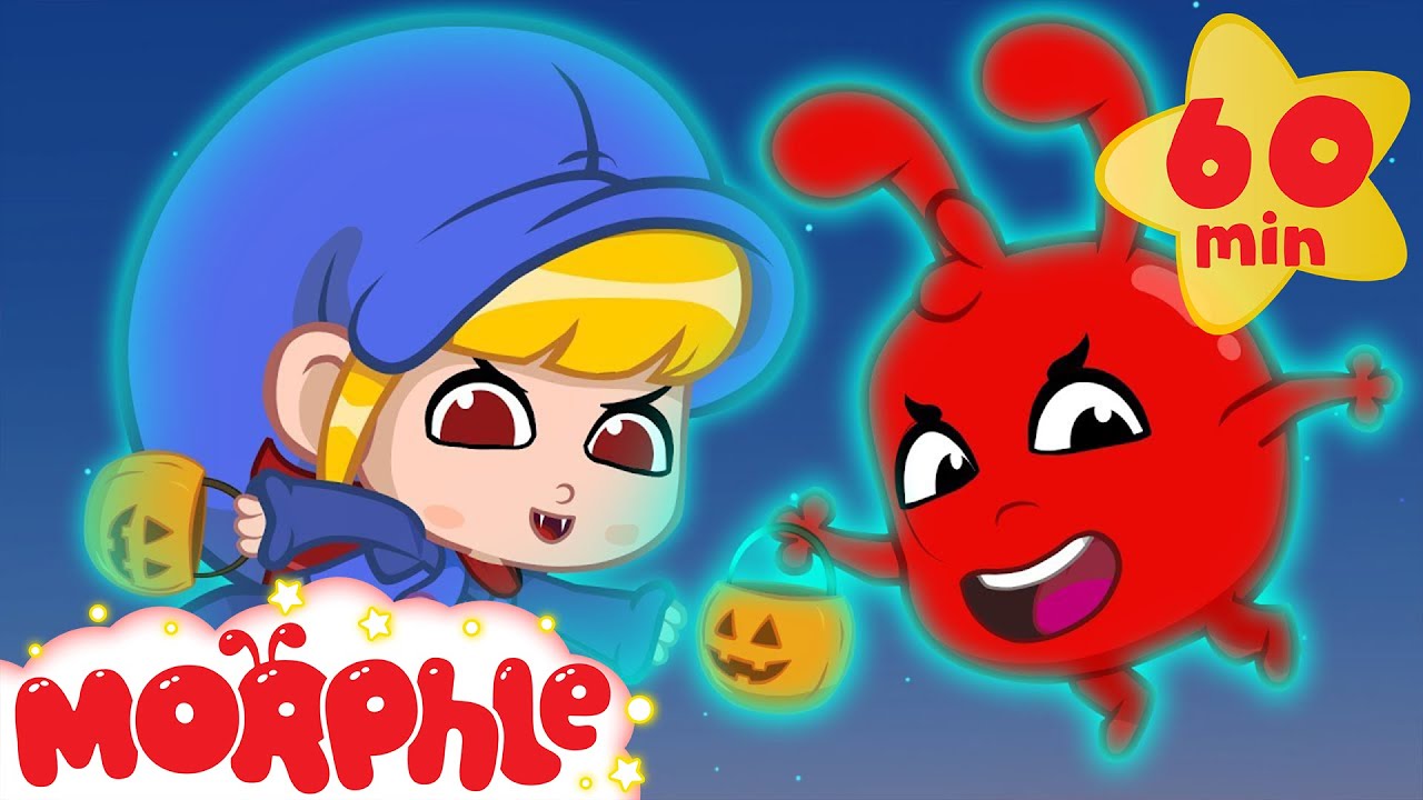 Halloween! Morphle and Mila turned into Ghosts! Scary but Cute Halloween Videos For Kids