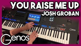 You Raise Me Up (Cover on Yamaha Genos) chords