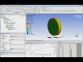 ANSYS Transient Thermal Tutorial - Convection of a Bar in Air