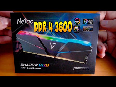 netac ddr4 3600 shadow rgb обзор бюджетной оперативной памяти с алиэкспресс