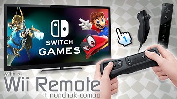 Do Switch games with a Wii Remote work well? (+ nunchuk combo)