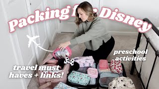 PACKING FOR DISNEY WORLD | CarryOn Only | Disney Packing Vlog Spring 2024