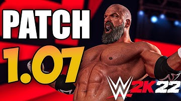 WWE 2K22 1.07 Patch Notes | Render Fixes and Online!