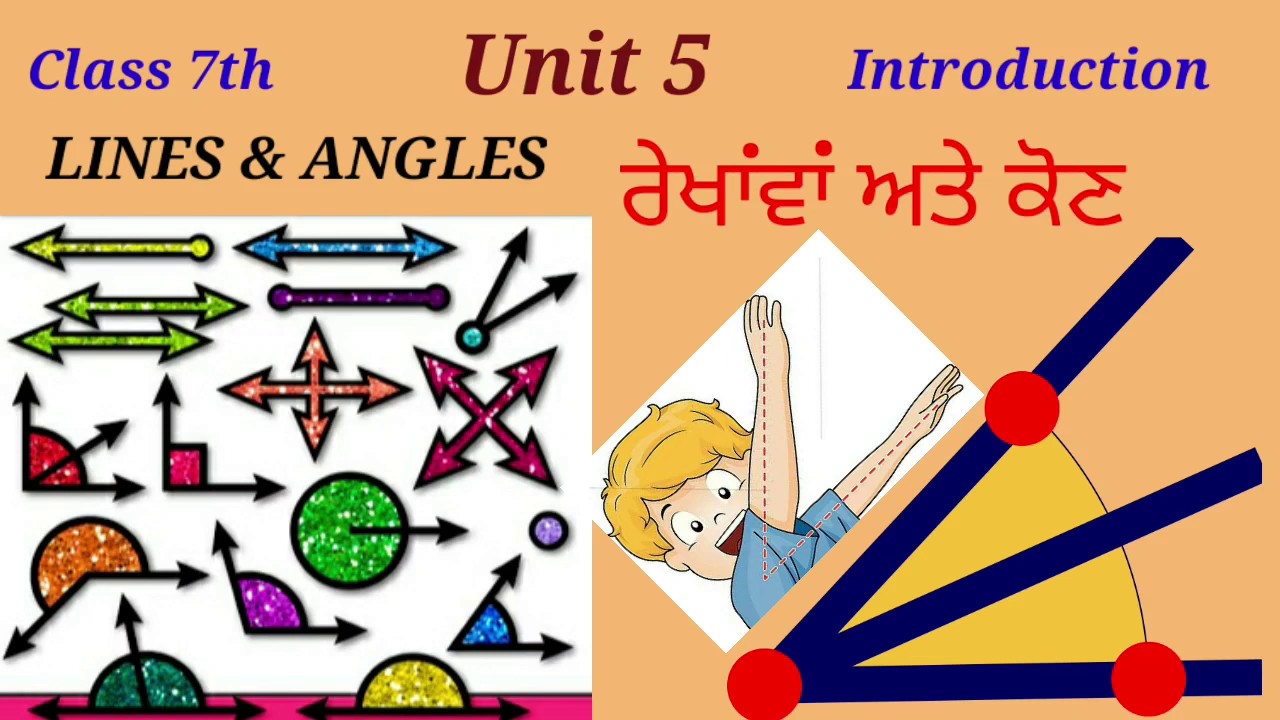 "Lines and Angles" Chapter 5 Introduction Class 7th YouTube