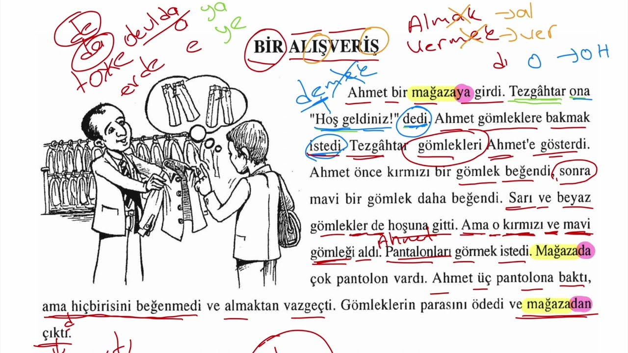 Текст 1 - Турецкие тексты. Учим Турецкий Язык. Турецкие Рассказы #турецкийязык #турецкий