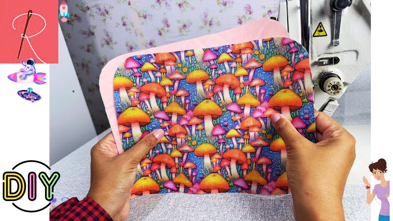 PORTA CELULAR FÁCIL DE FAZER 🌟 COSTURA CRIATIVA 🌟 CANAL DA ROSA