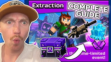 EXTRACTION MODE IS HERE! Complete GUIDE and Tricks! Pixel Gun 3D