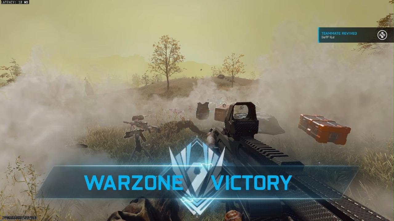 Call of Duty Warzone Squad Win (Ps5Pro)