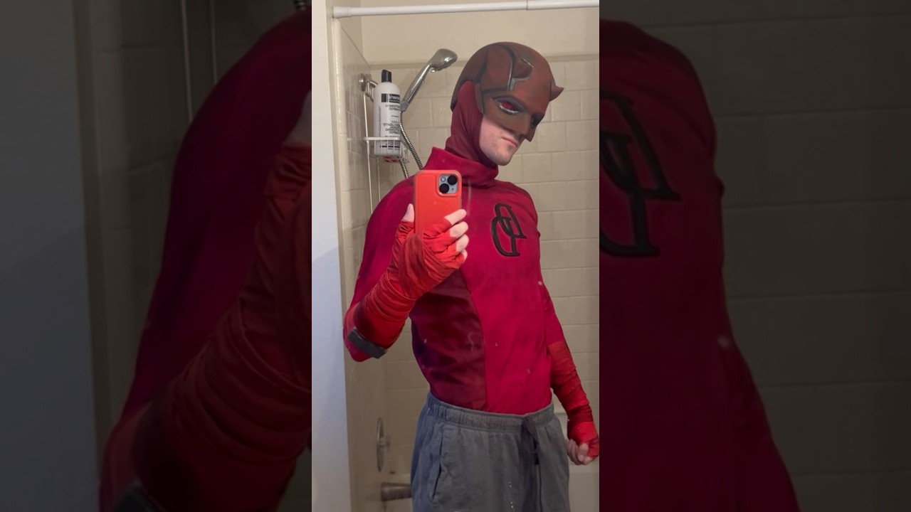 Daredevil Half suit test fit