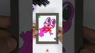 The Amazing Digital Circus Ribbit Pinball Correcting Colour Puzzle 🥰❤️ #art #satisfying #shortvideo
